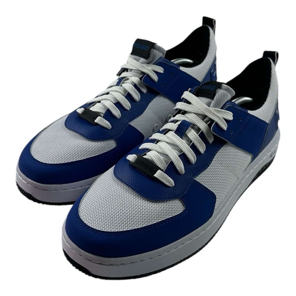 Hugo Boss Kilian Tenn Fl Blue Mens Athletic Casual Sneaker Size 11 NIB 50514433